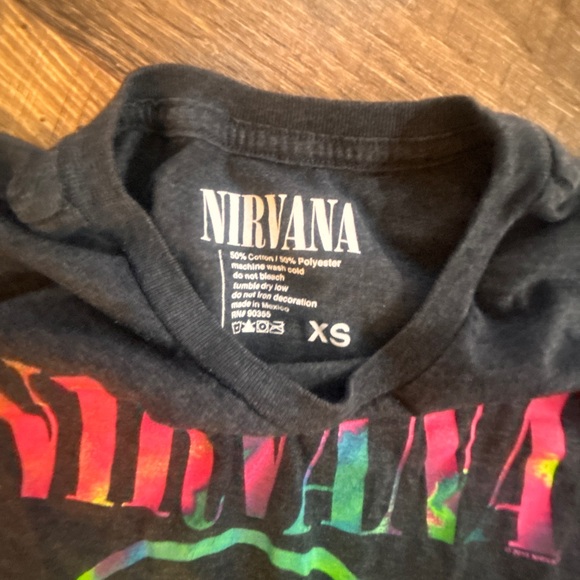 NIRVANA Multicolor Logo Tee - Picture 3 of 4